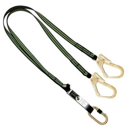 1.8m forked web shock absorbing lanyard